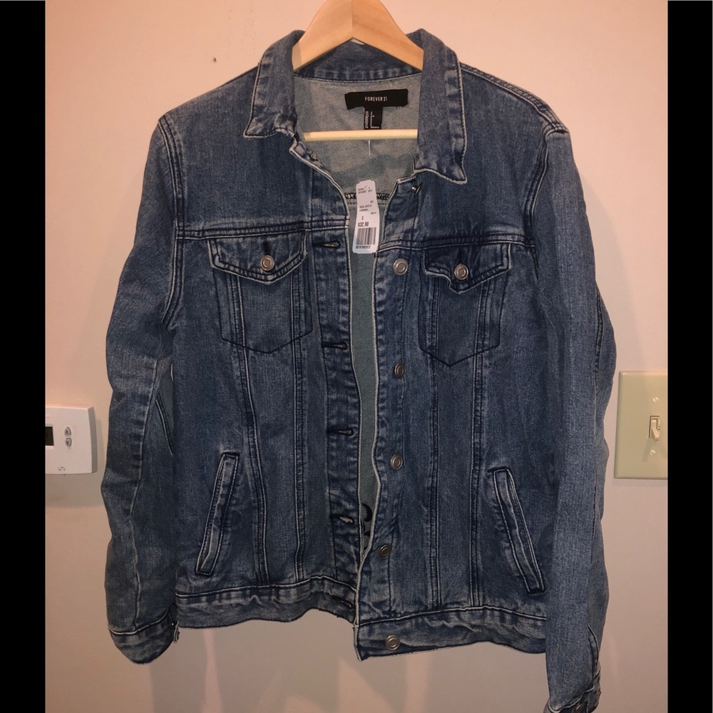 Denim Jacket Medium Blue Wash